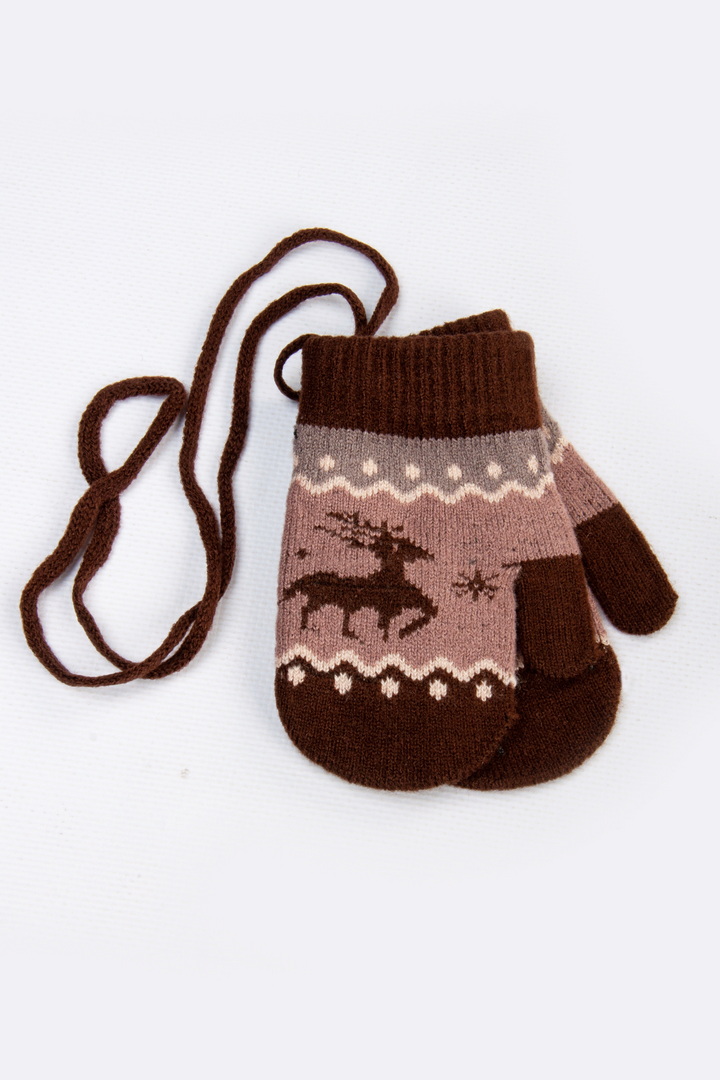 Варежки детские теплые 